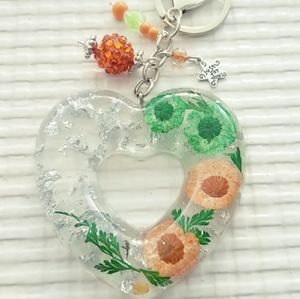 Resin keychain
